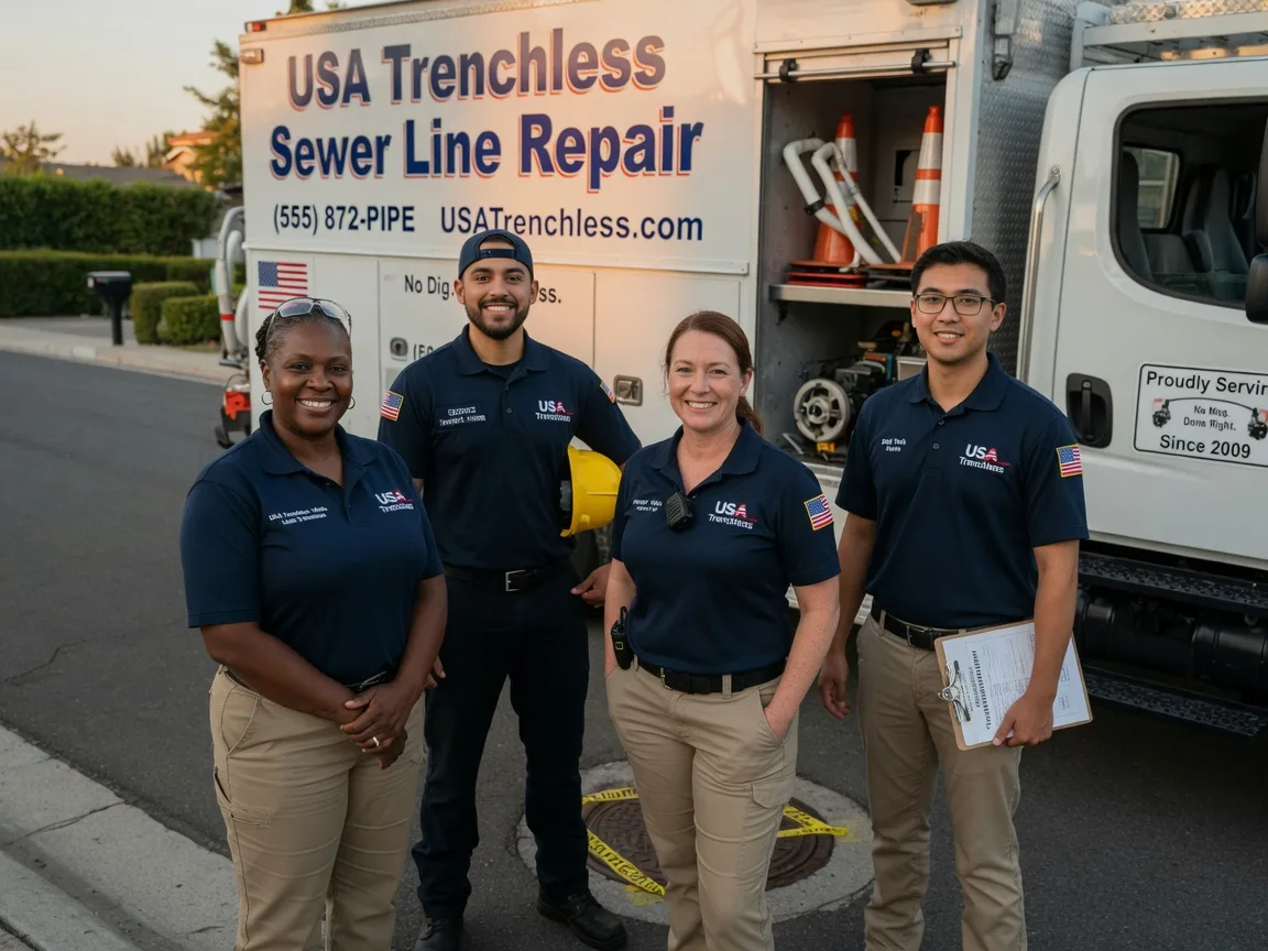 Sewer Line Repair company in Florien, LA